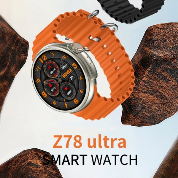 Dynamic Round Dial Z78 Ultra Smartwatch